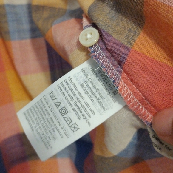 Madewell Multicolor Plaid Button Down Shirt - Picture 15 of 16